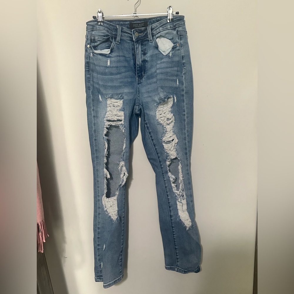 Judy Blue Distressed Denim